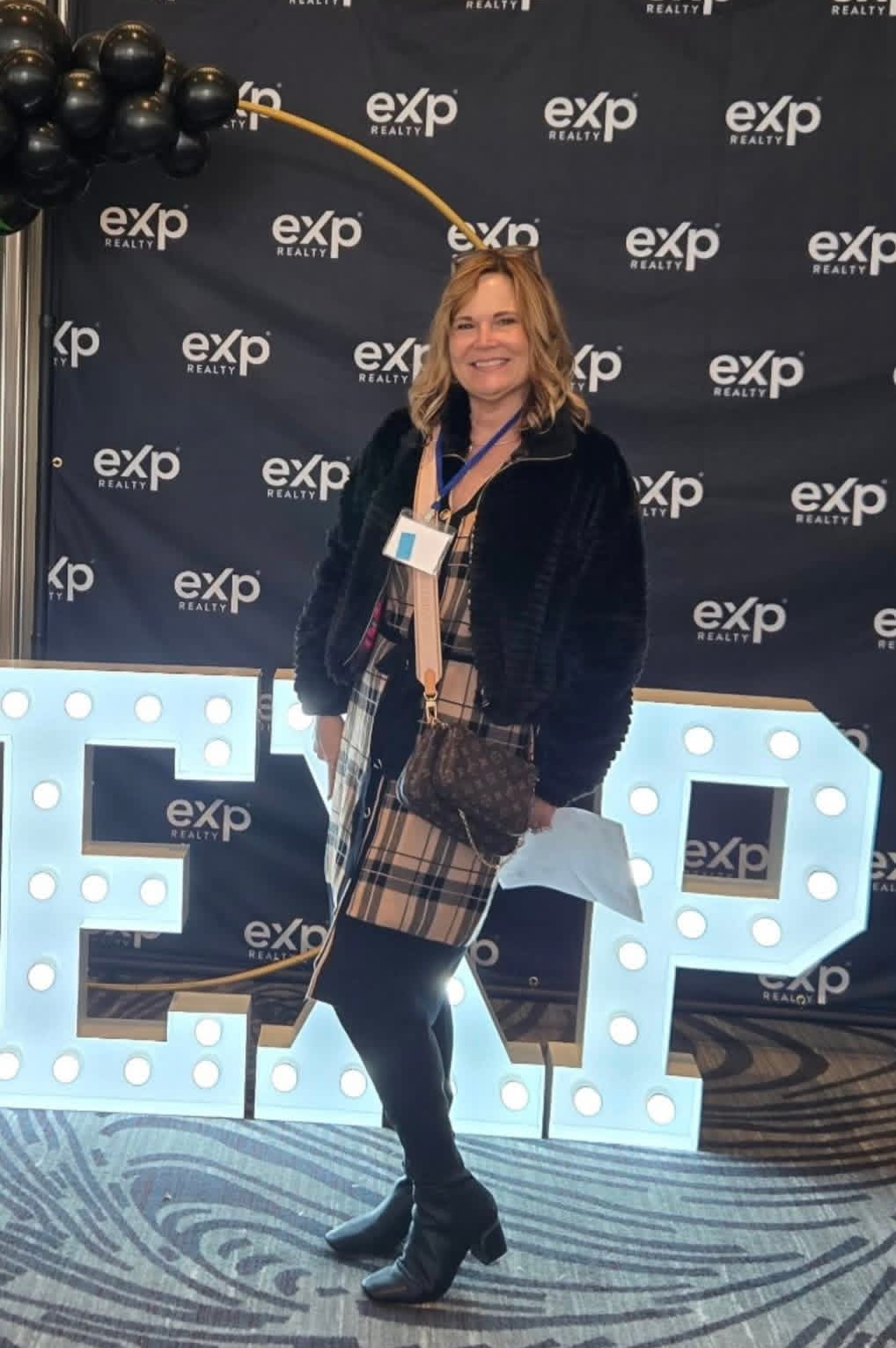Rhonda at eXp Realty event
